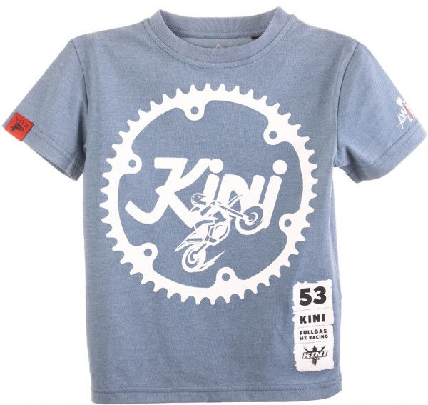 KINI Red Bull Kids Ritzel Tee - Heather Blue