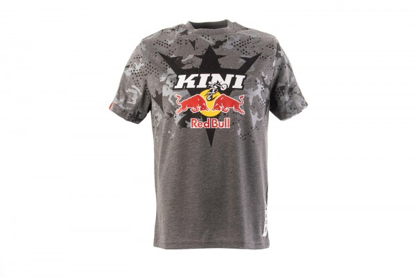 KINI Red Bull Urban Camo Tee - Dark Grey