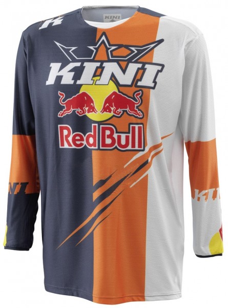 KINI Red Bull Competition Jersey V2.1 - Orange/White/Anthrazite